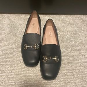 Classic Black Gucci Loafers